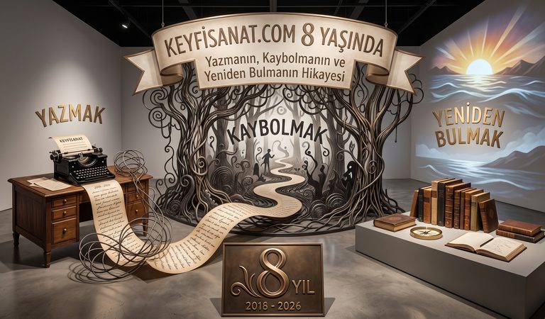 Keyfisanat.com 8 Yaşında: Yazmanın, Kaybolmanın ve Yeniden Bulmanın Hikayesi